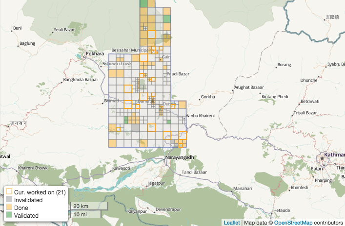 hotosm task areas